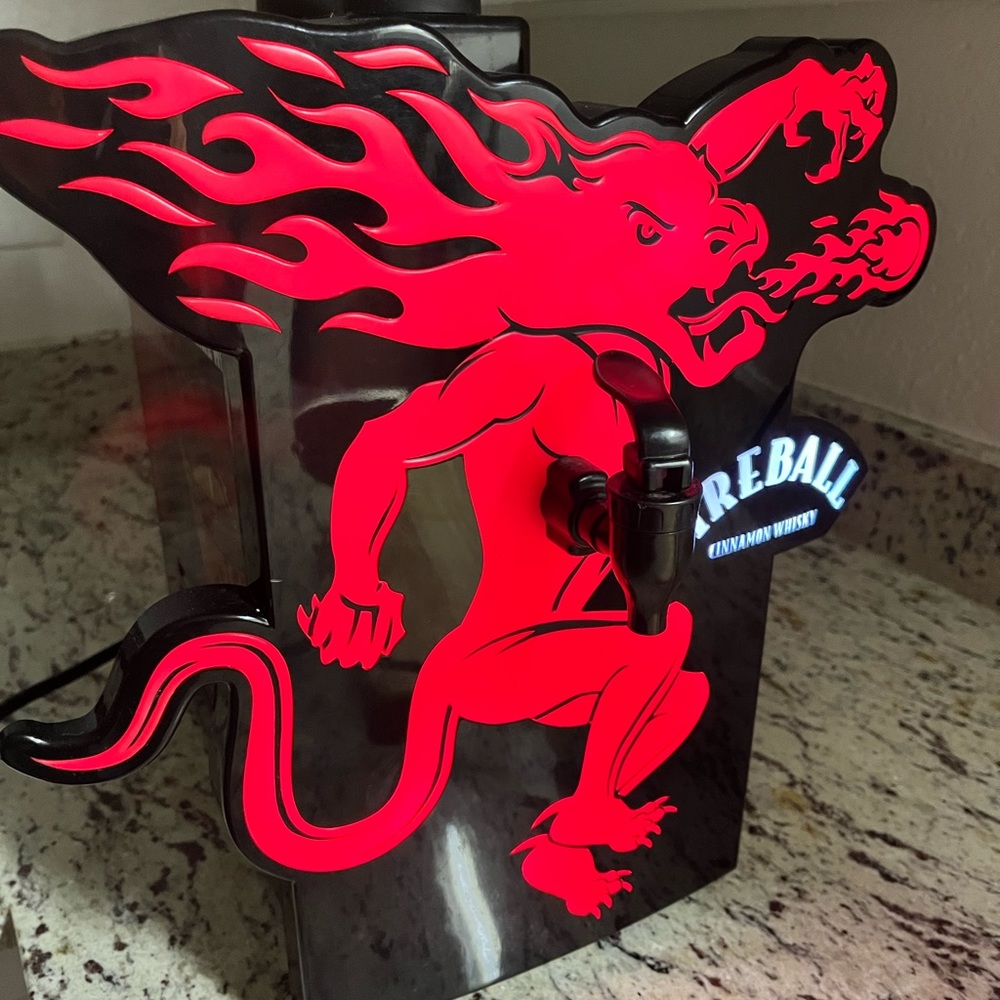 Fireball machine never used